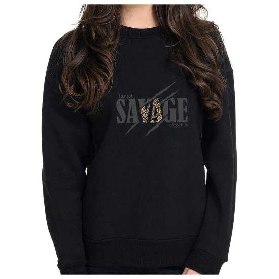 Target Γυναικείο φούτερ Savage Crewneck Fleece Sweatshirt